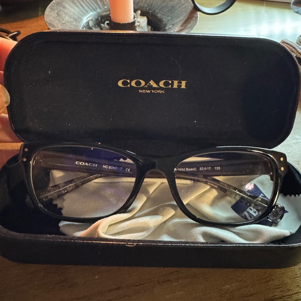 Coach Black Eyeglasses